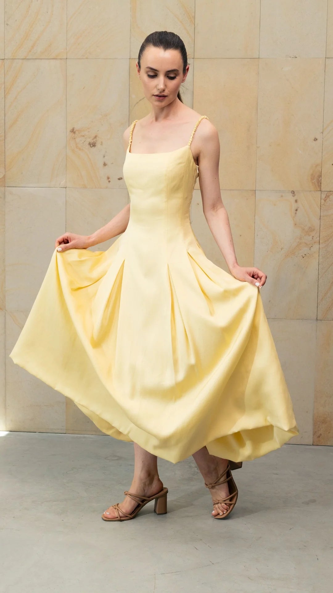 BUTTER CUP DRESS