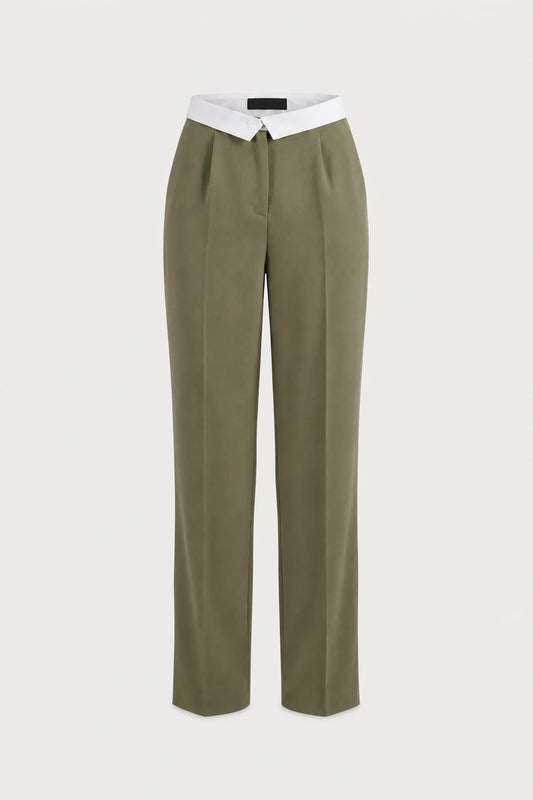 MONIKA PLEATED SUIT PANTS