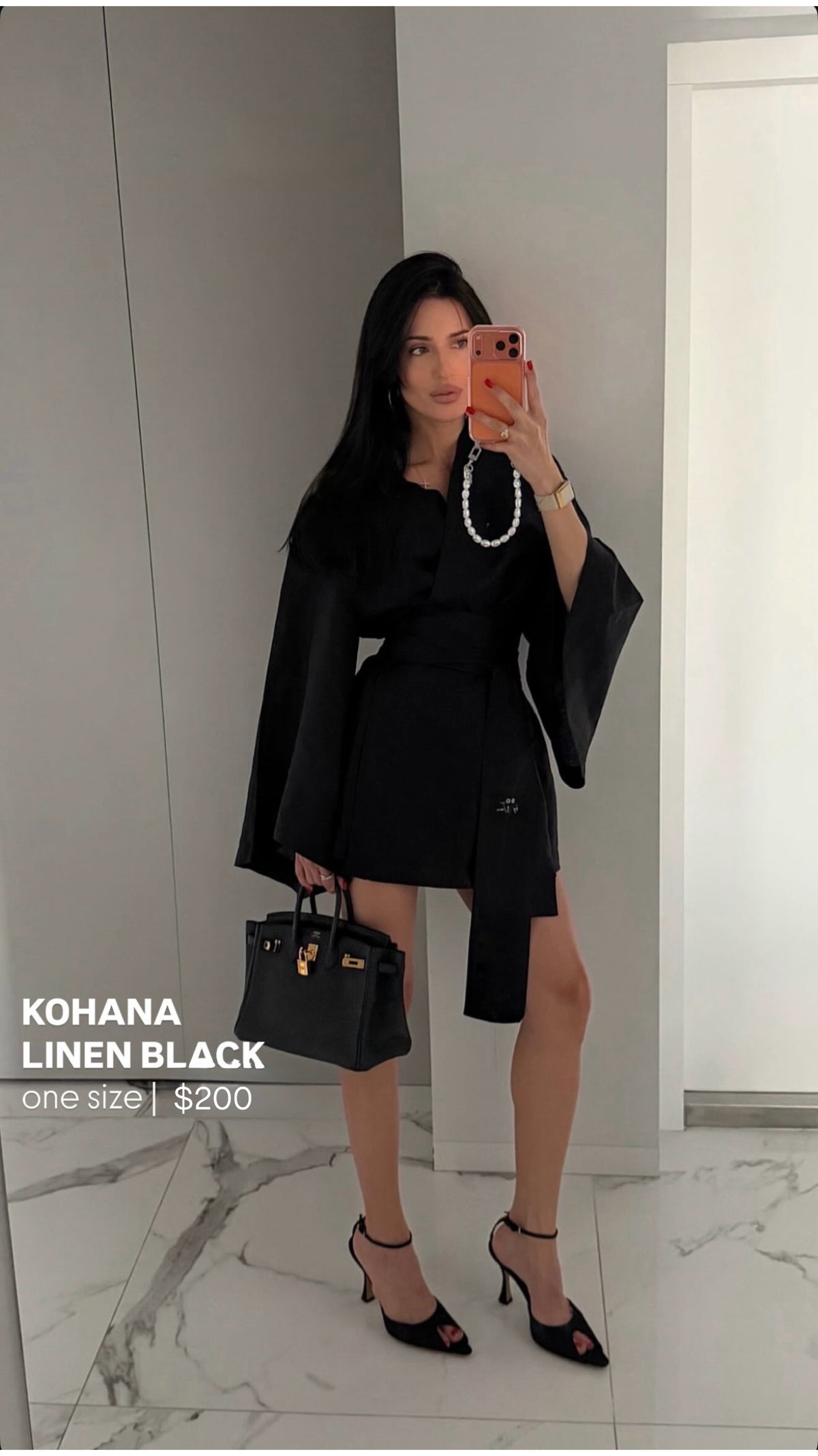 BlackKohana Kimono