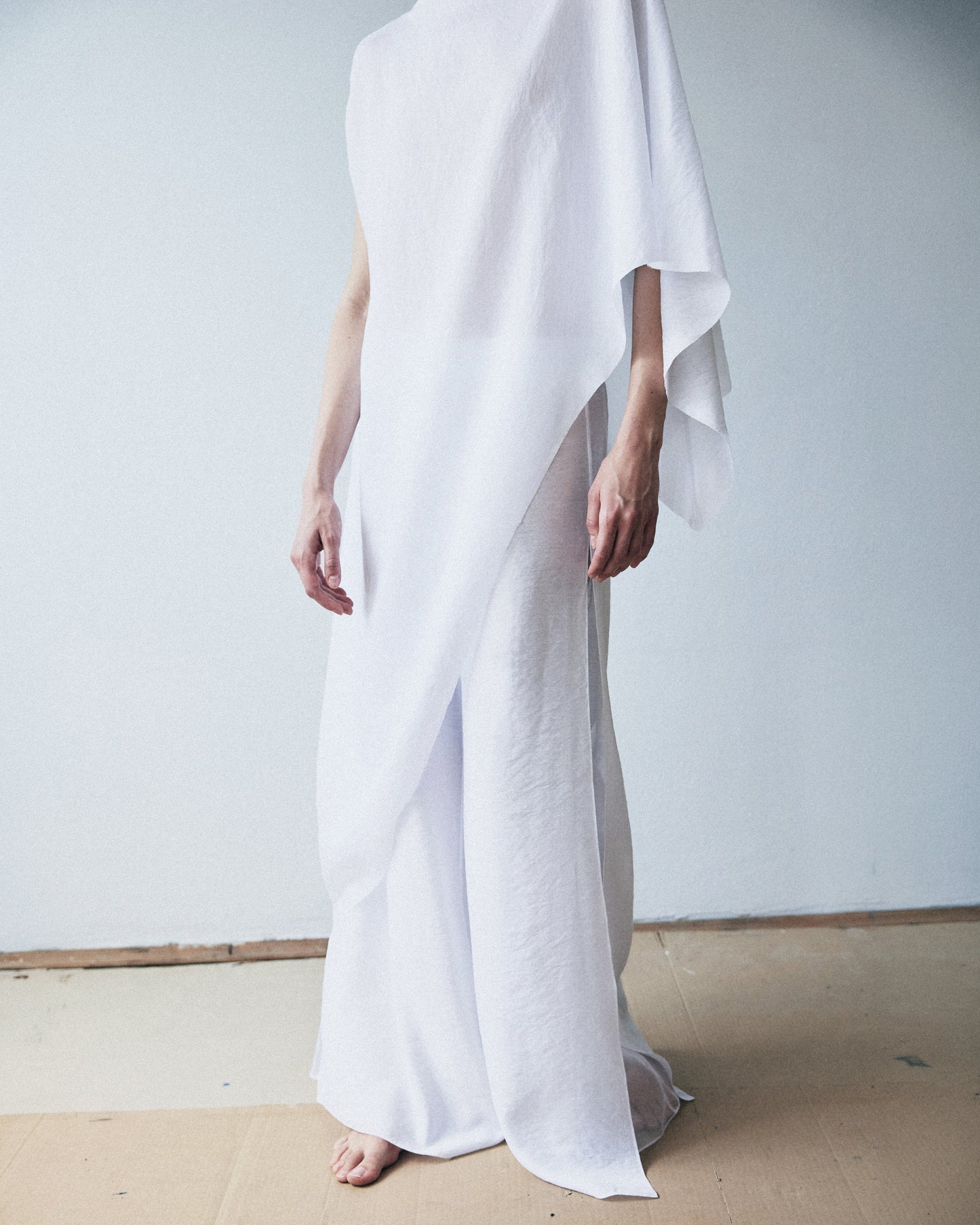 CANVAS SILK PANTS