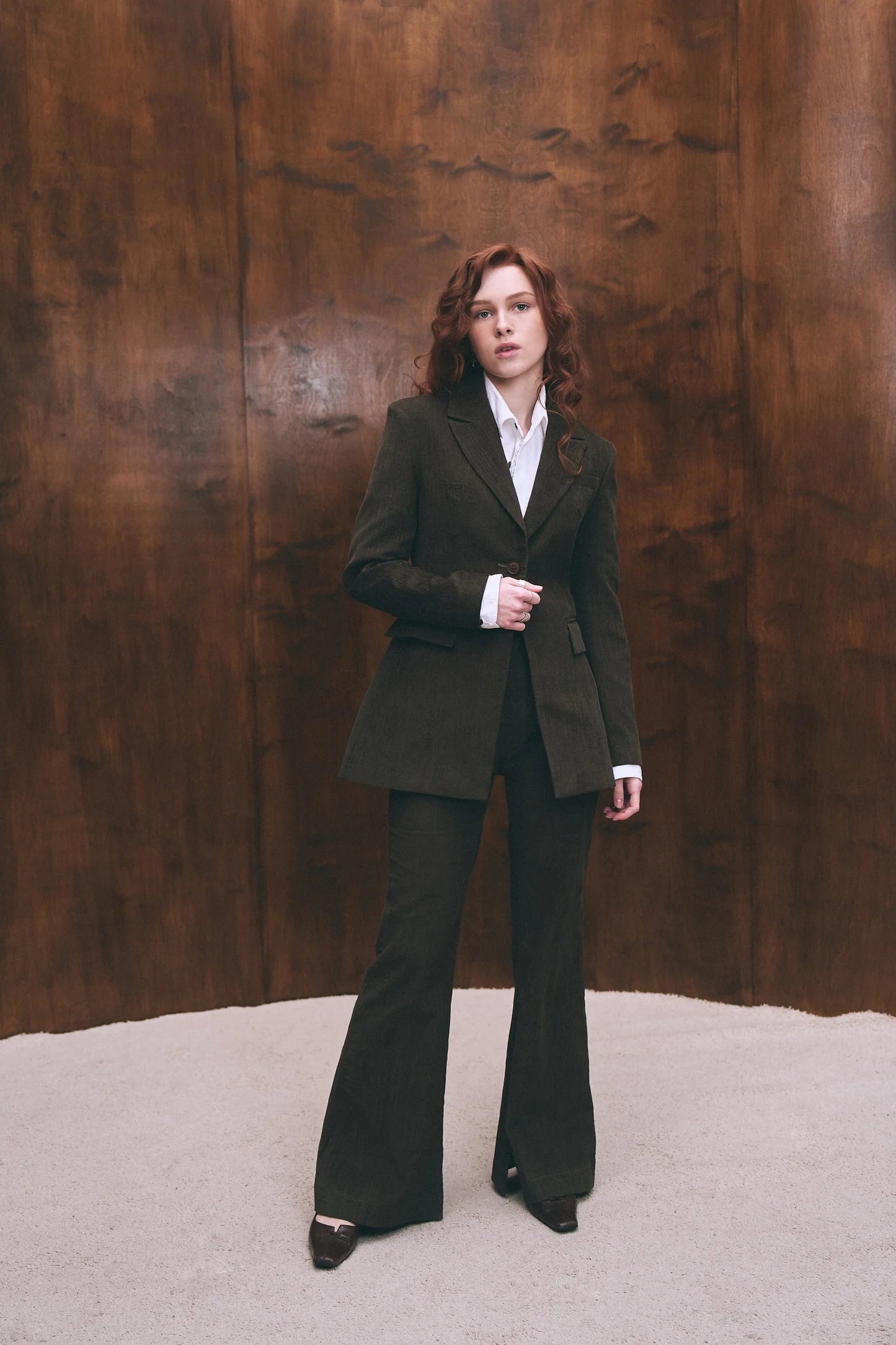 SCARLETT KHAKI BLAZER