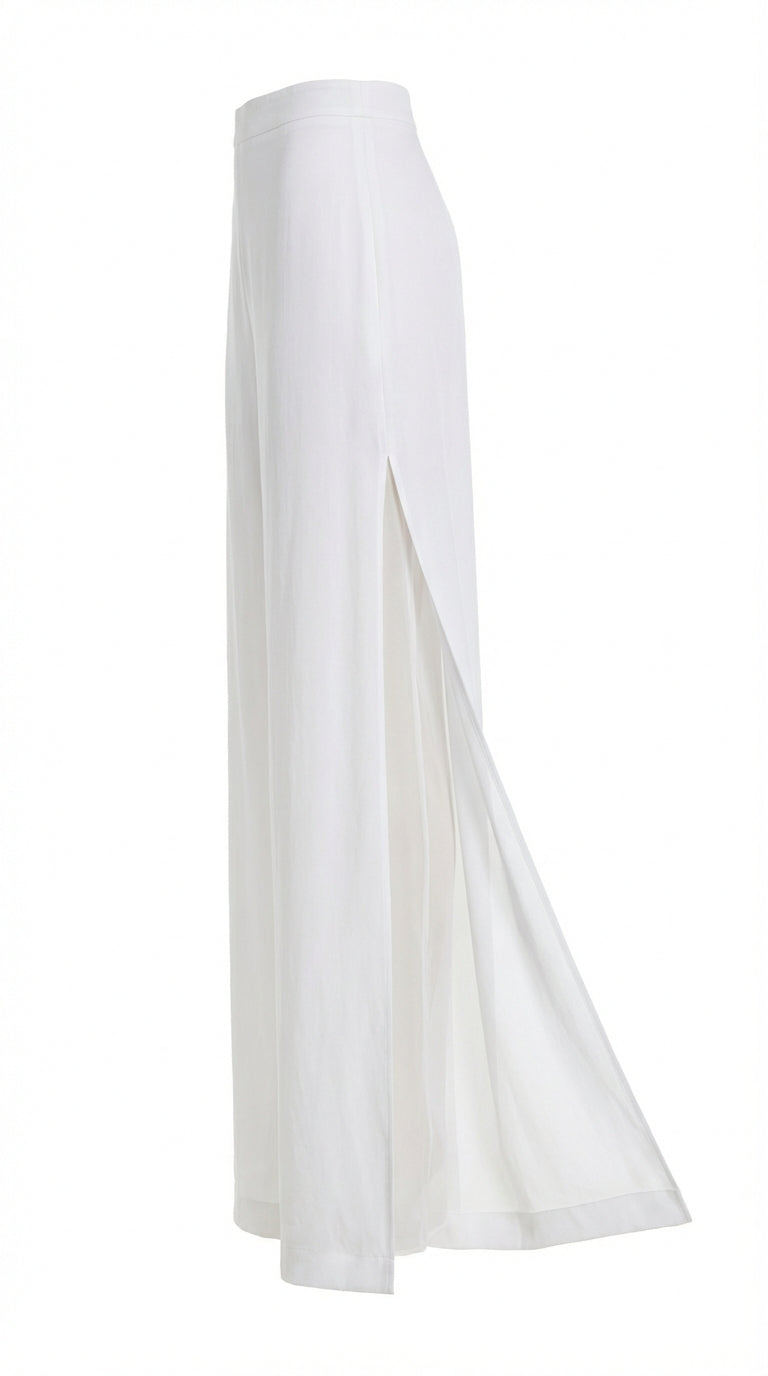 CANVAS SILK PANTS