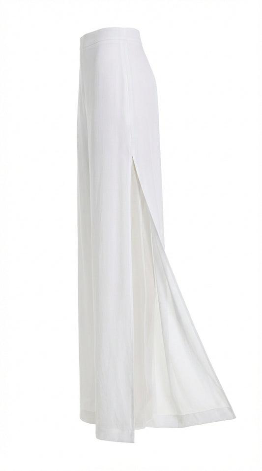 CANVAS SILK PANTS