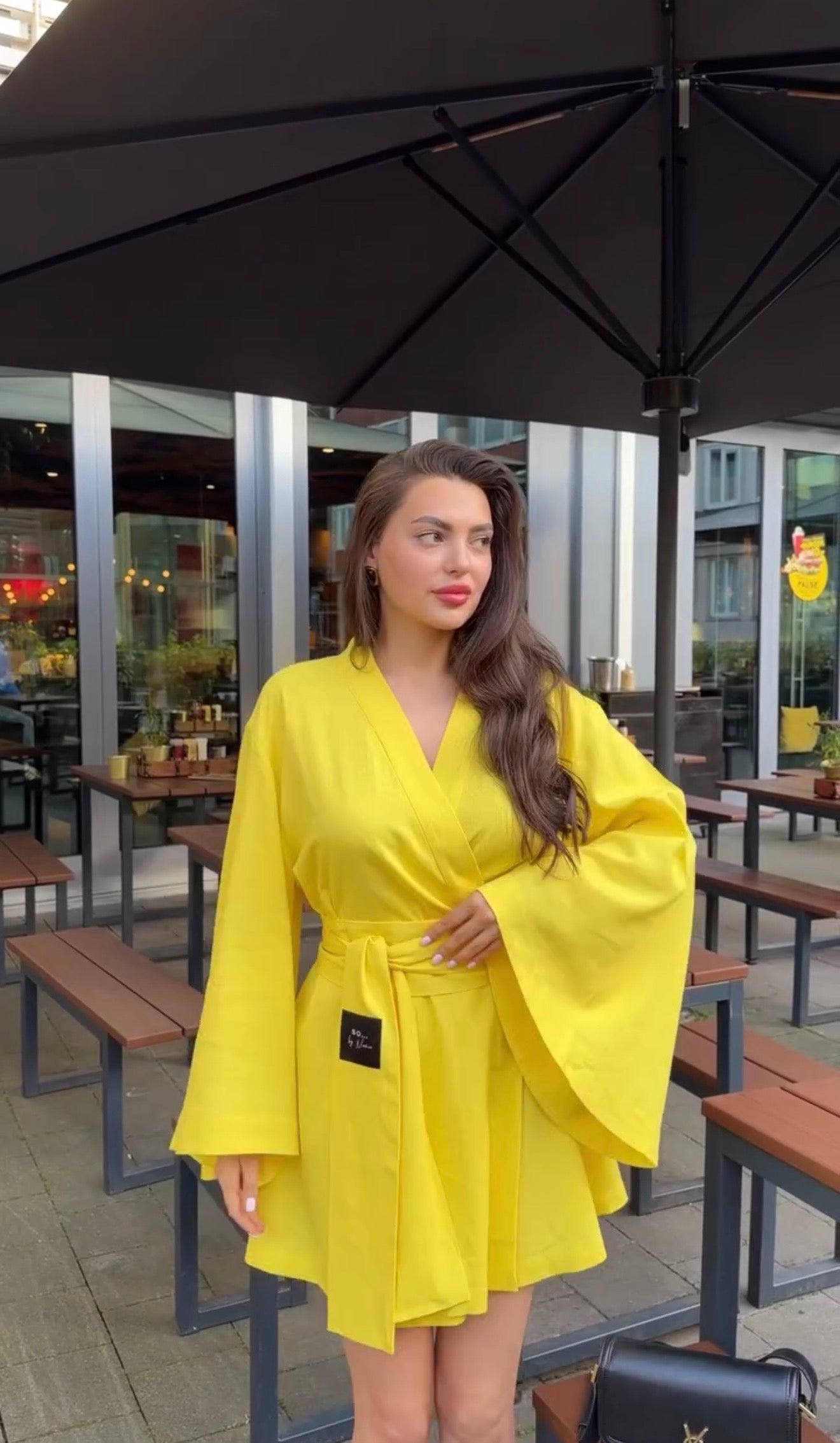 Yellow Kohana Kimono