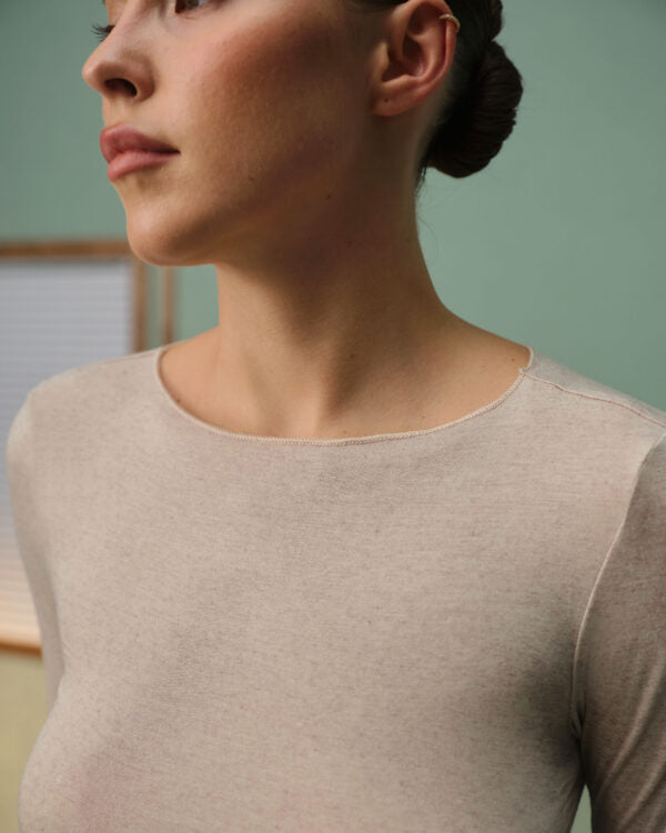 ULTRALIGHT CASHMERE & MICROMODAL LONG SLEEVE