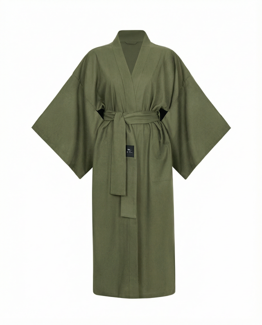 Kimono Linen Olive