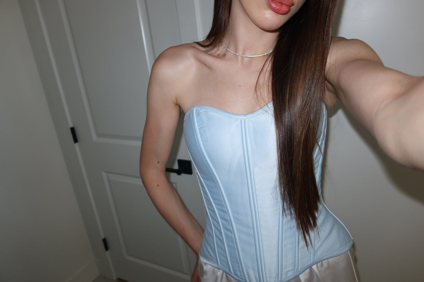 Blue Corset