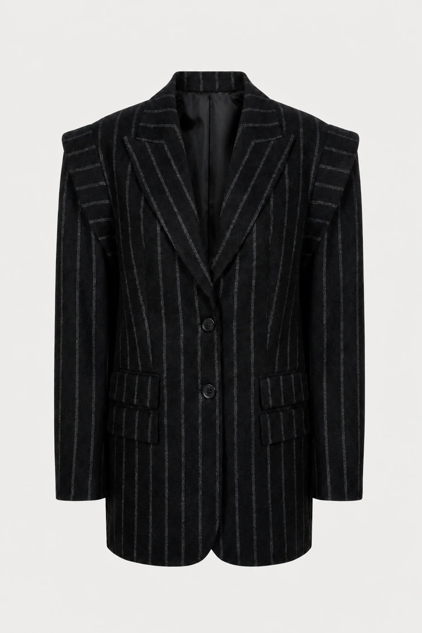 EMILY BLAZER WITH EXAGGERATED SHOULDERS